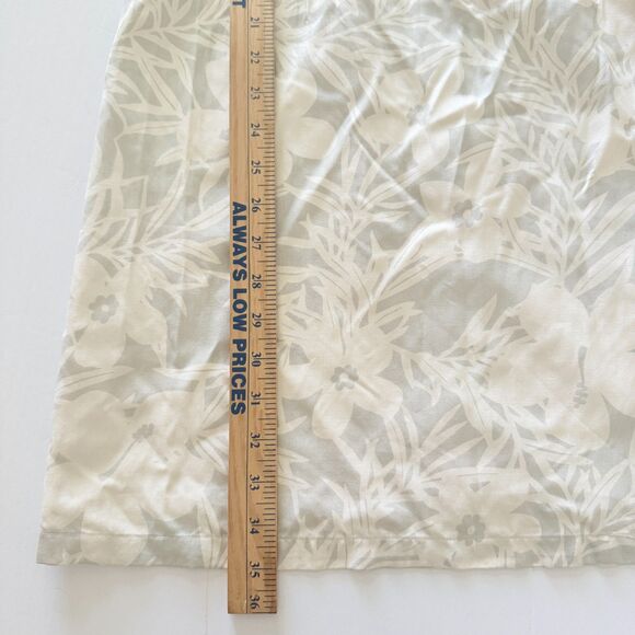 Pineapple Moon Silk Dress Tropical Floral Sleeveless Lightweight Resortwear Sz S - Picture 5 of 7